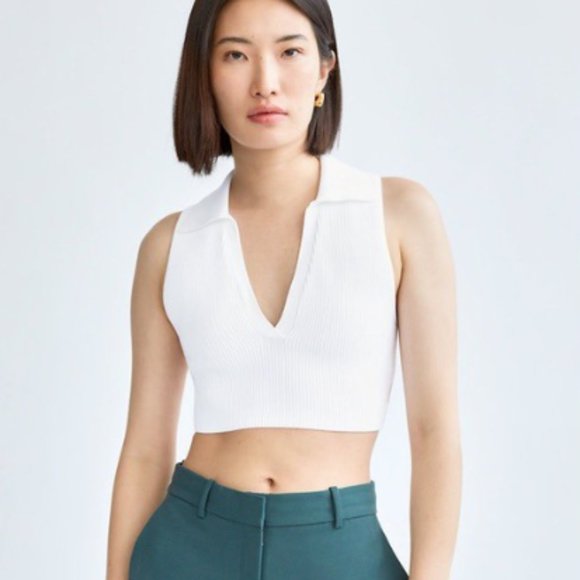 RARE FIND: Babaton Excerpt Sculpt Knit Top, ONLY WORN ONCE - Picture 1 of 4